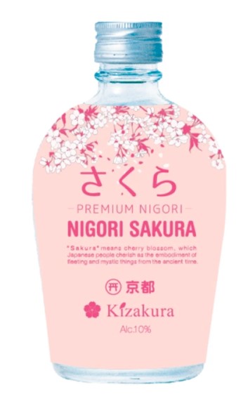 detail KIZAKURA Sake Sakura Nihori 300ml