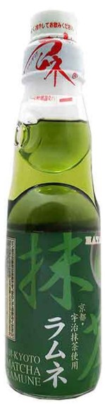 detail HATA KOSEN Bottle Ramune Matcha 200ml (JP)