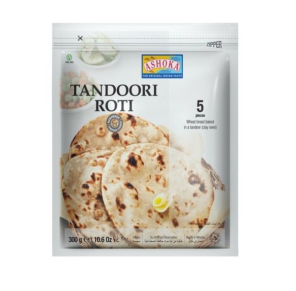 detail ASHOKA Tandoori Roti 5ks 300g