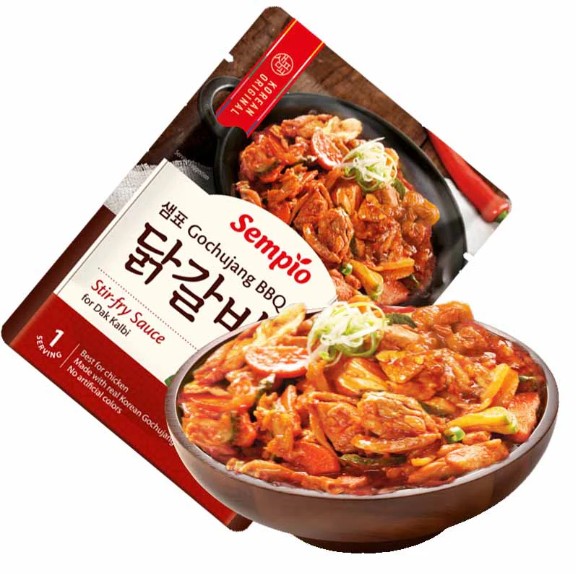 detail SEMPIO GOCHUJANG BBQ Omáčka na Kuřecí Maso 90g
