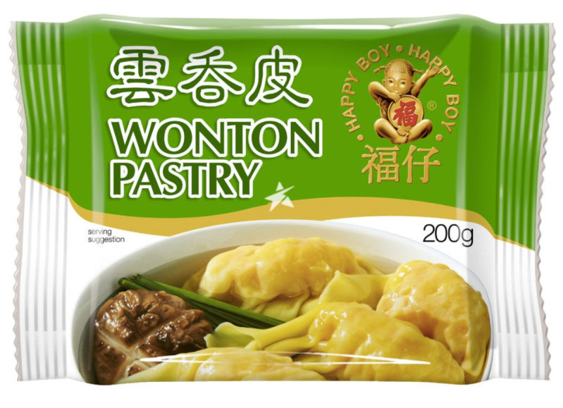 detail HAPPY BOY Wonton Skin 200g