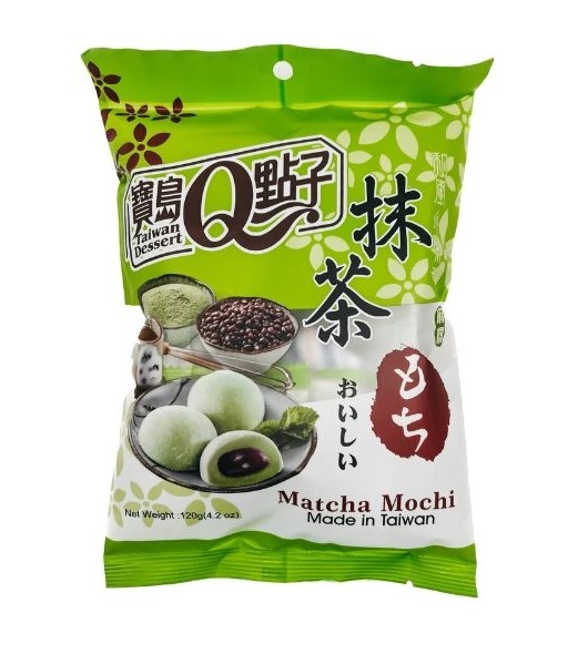 detail Q Mochi Rýžové Koláčky S Příchutí Matcha 120g