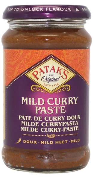 detail PATAK´S Kořenící Pasta Jemné Kari 283g