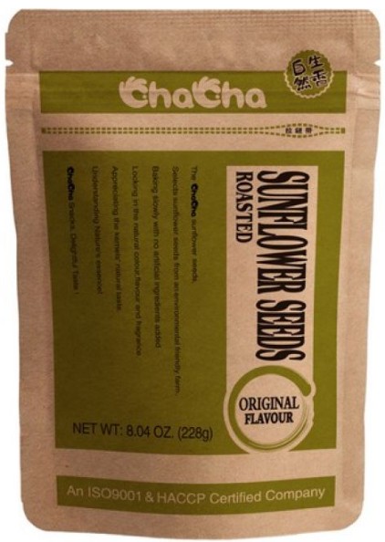 detail CHACHA Pražená Sluneční Semínka Originál 228g