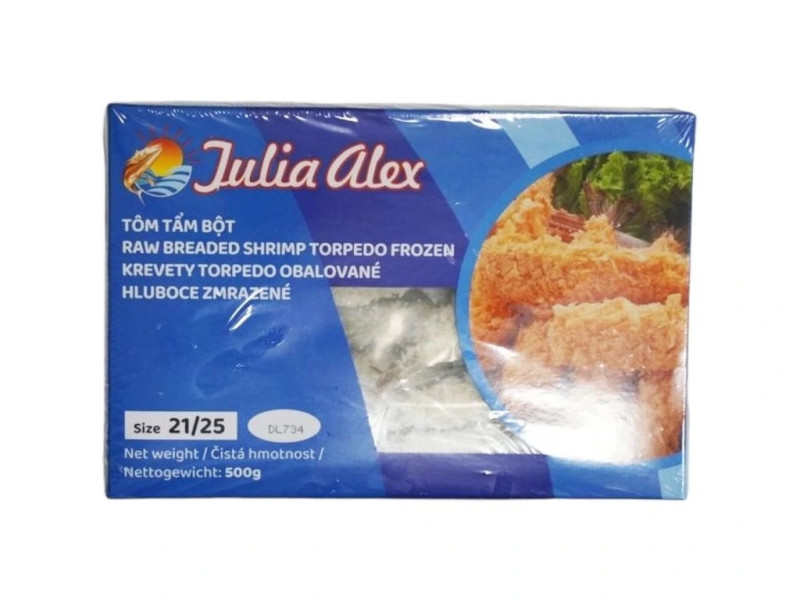 detail JULIA ALEX Obalované Krevety (21-25ks) 500g