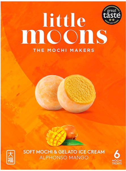 detail LITTLE MOONS Mochi Zmrzlina S Příchutí Manga 192g