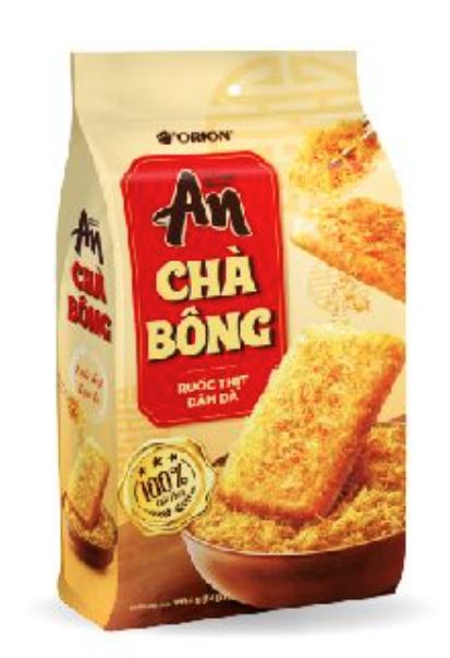 detail AN CHA BONG Rýžové Krakery Se Sušeným Masem 145,6g