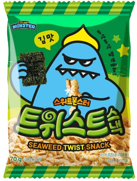 detail SWETT MONSTER Swit Mořské Řasy Snack 70g