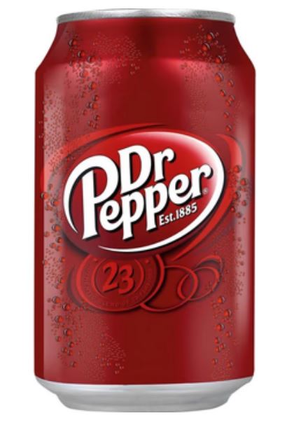 detail DR. PEPPER Sycený Nápoj 330ml