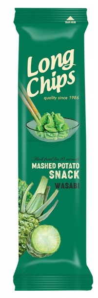 detail LONGCHIPS Bramborový Snack 75g Wasabi