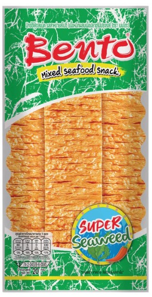 detail BENTO Snack Super Seaweed 20g (Zelený)