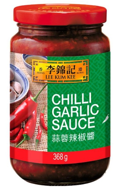 detail LKK chilli omáčka česneková 368g