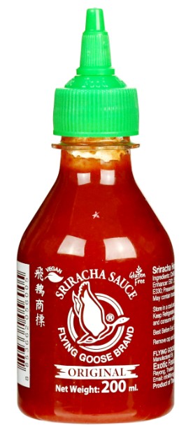 detail FLYING GOOSE Sriracha Chilli Omáčka 200ml