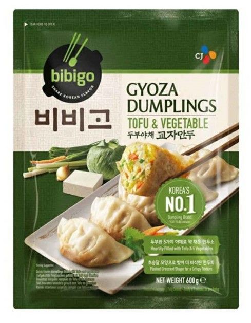 detail BIBIGO Gyoza S Tofu A Zeleninou 600g