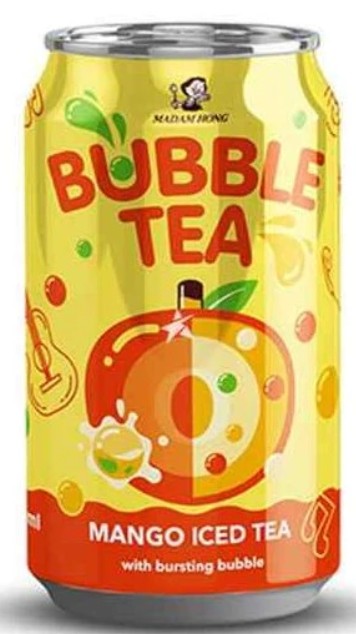 detail LADYBOBA Ledový Čaj S Praskajícími Perlami Mango 320ml