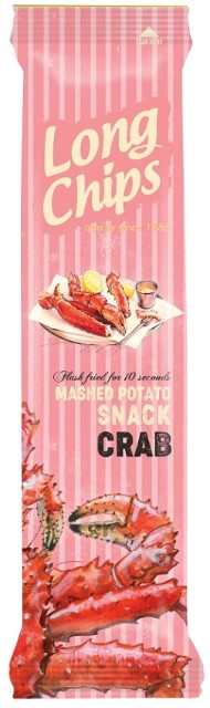 detail LONGCHIPS Bramborový Snack 75g Krab