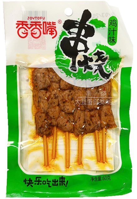 detail JOYTOFU Sušený Tofu Špíz Kuřecí Příchuť 60g