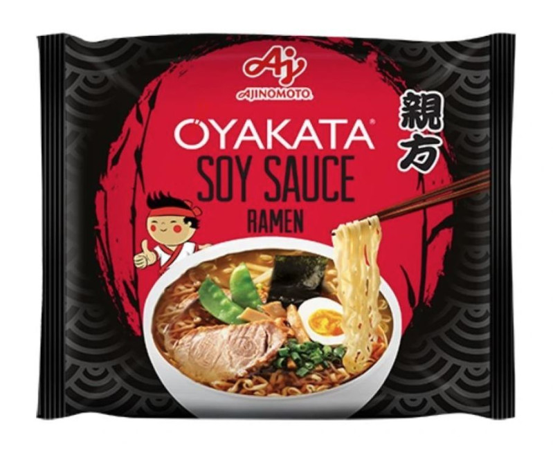 detail OYAKATA Instantní Ramen Nudle S Příchutí Sojové Omáčky (Sáček) 83g