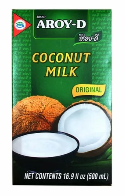 detail AROY D kokosové mléko 500ml