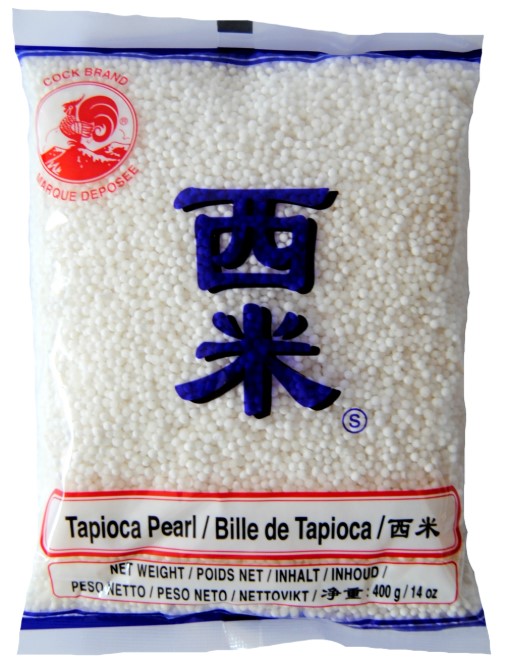 detail COCK Bílé Tapiokové Perly 400g