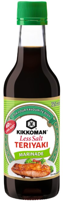 detail KIKKOMAN Teriyaki Omáčka S Nižším Obsahem Soli 250ml
