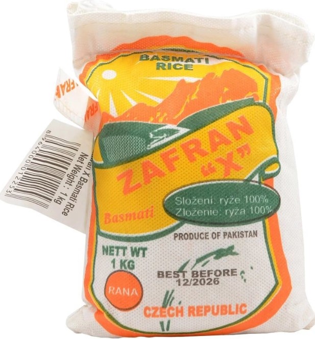 detail ZAFRAN Basmati Rýže 1Kg