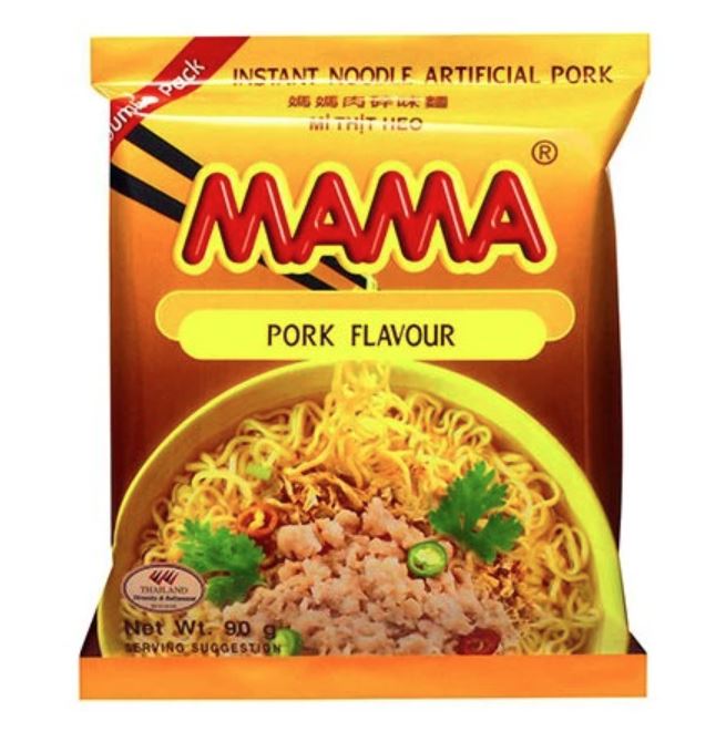 detail MAMA Instantní Nudle S Příchutí Vepřové 90g
