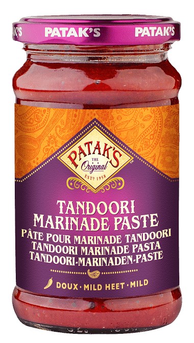 detail PATAK´S Kořenící Pasta Tandoori Kari 312g