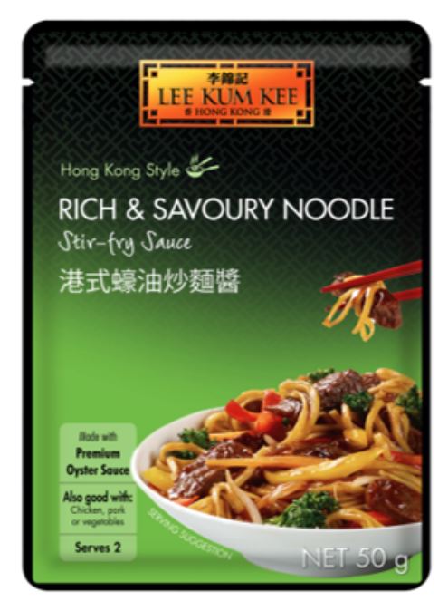 detail LKK Hongkongské Nudle Stir-fry Omáčka 50g