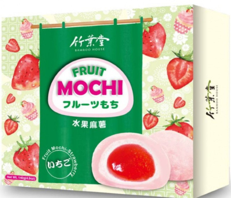 detail BAMBOO HOUSE Mochi Traditional Jahodová 140g