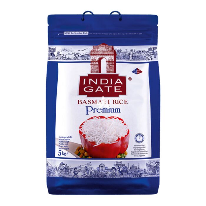 detail INDIA GATE Premium Basmati Rýže 5kg