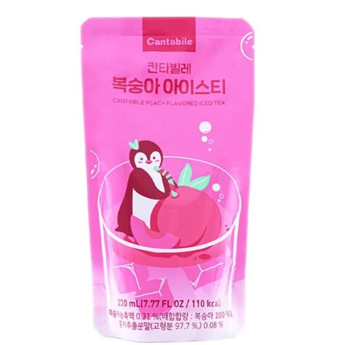 detail CANTABILE Ledový Čaj S Příchutí Broskve 230ml