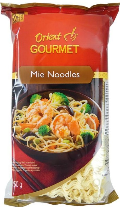 detail ORIENT GOURMET Mie Nudle Bezvaječné 250g