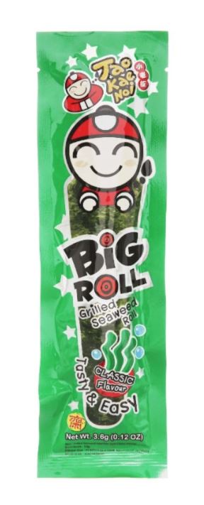 detail TaoKaeNoi Snack Mořské Rašy Roll 3g Originál