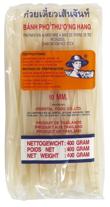 detail FARMER Rýžové Nudle Na Pad Thai Široké 10mm 400g