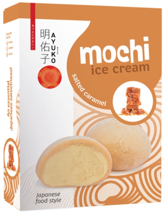 detail AYUKO Mohi Zmrzlina Slený Karamel 180g