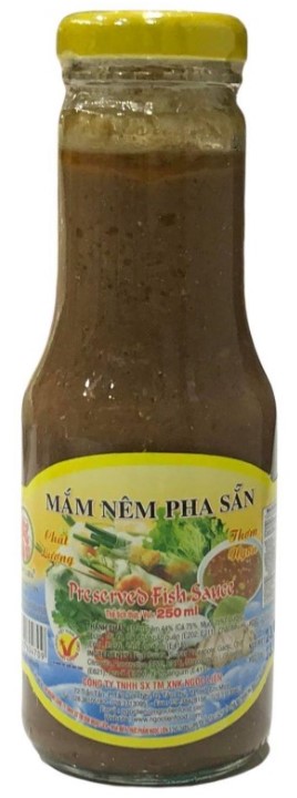 detail NGOC LIEN Rybí Pasta (Mam Nem) 250ml