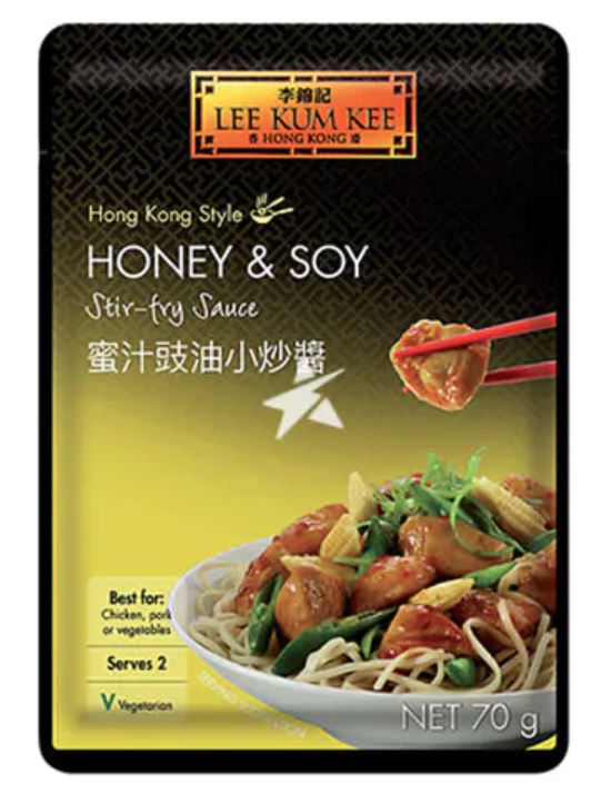 detail LKK Stir-Fry Omáčka Med & Sója 70g