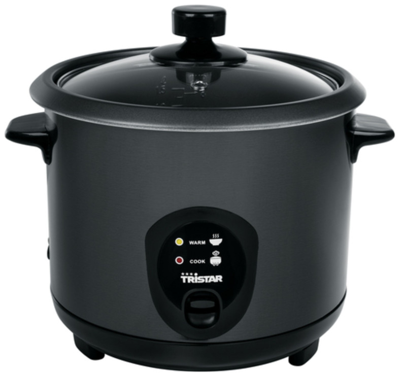 detail TRISTAR Rýžovar Černý Nerez 1,5l 1ks