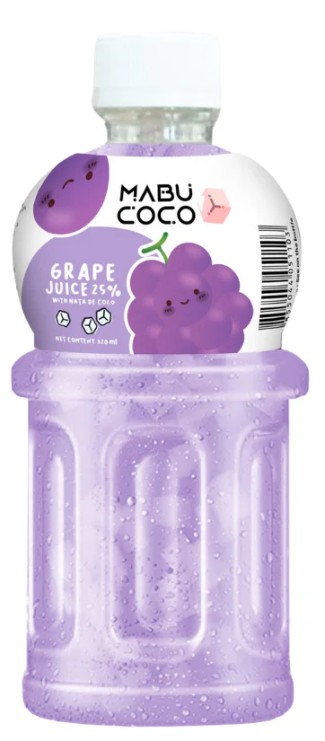 detail MABU COCO Hroznový Nápoj S Želé 320ml