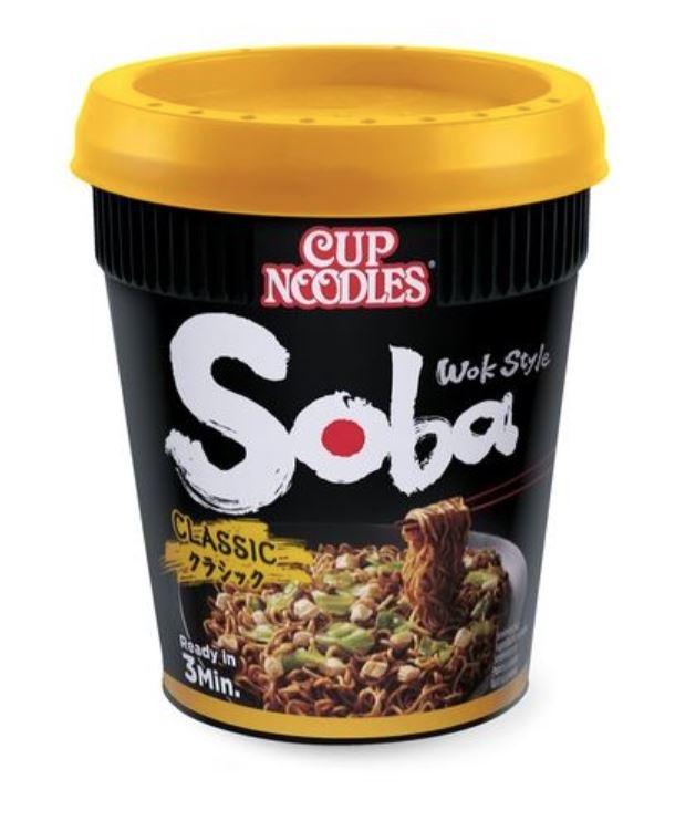 detail CUP NOODLES Soba Nudle S Příchutí Originál 90g