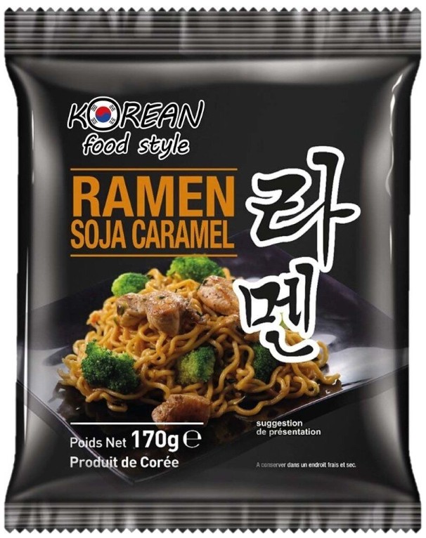 detail KFS Instantní Ramen Sojový S Karmelem 170g