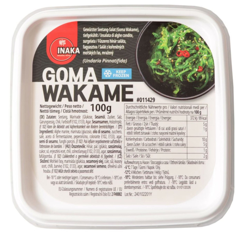 detail INAKA Goma Wakame salát 100g