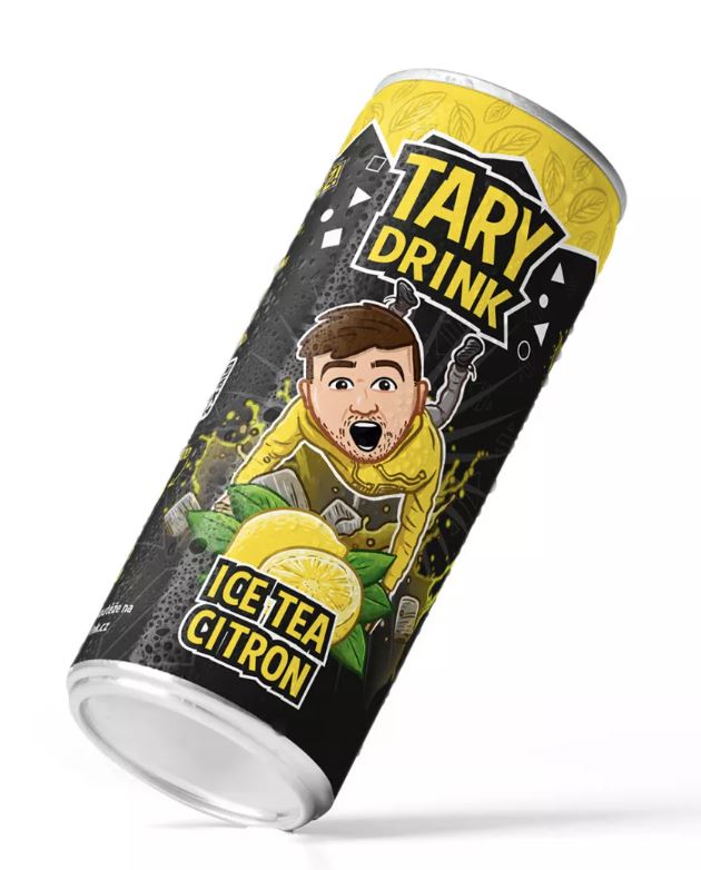 detail TARY DRINK ICE TEA Citron 250ml