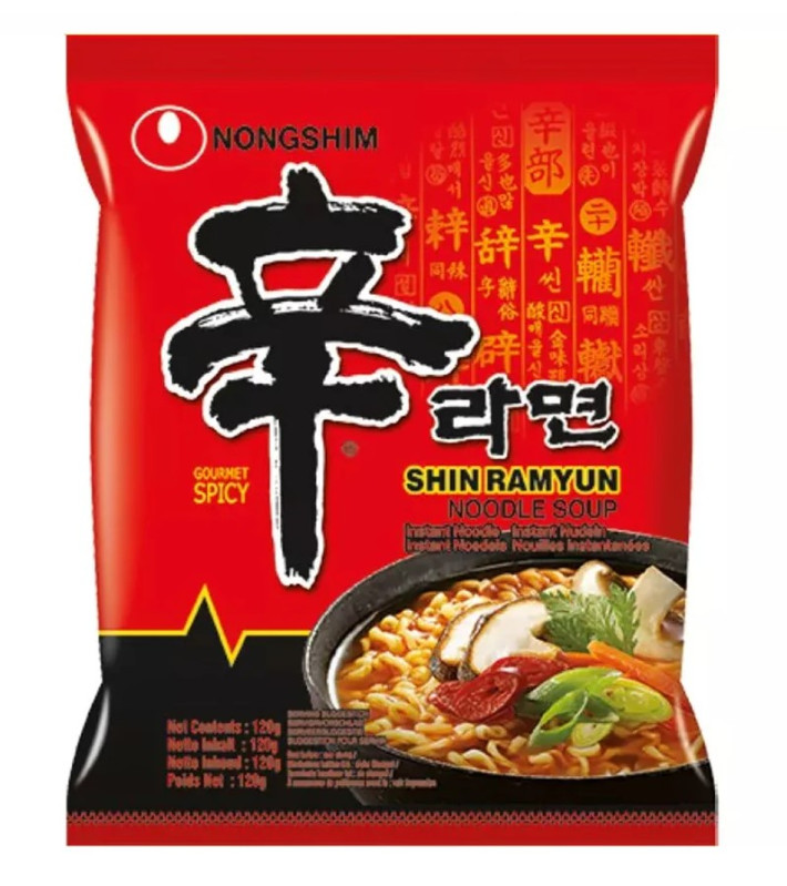 detail NONGSHIM SHIN RAMYUN Instantní Nudle 120g