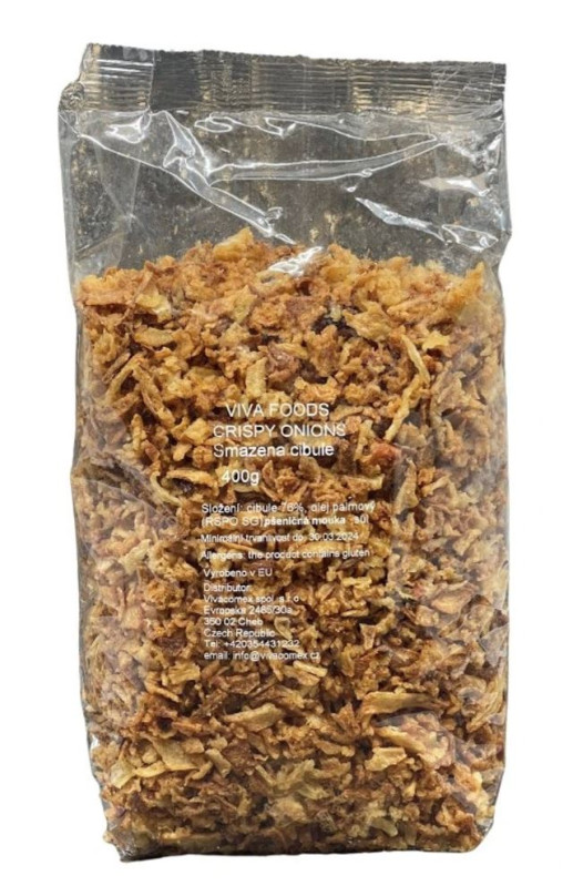 detail VIVA FOODS Smažená Cibule 400g