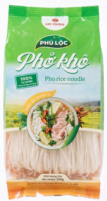 detail PHU LOC Široké Rýžové Nudle 4mm 500g