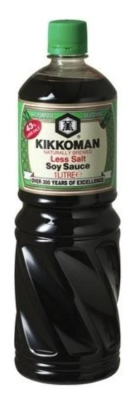detail KIKKOMAN Sójová Omáčka Méně Soli 975ml