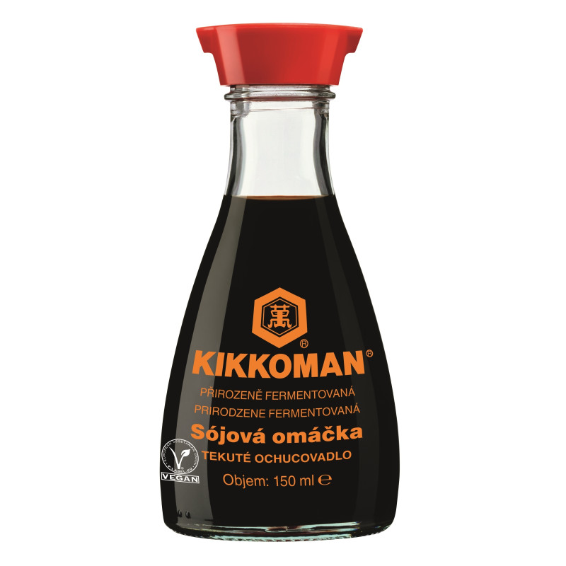 detail KIKKOMAN Sojová Omáčka S Dávkovačem (Červené) 150ml