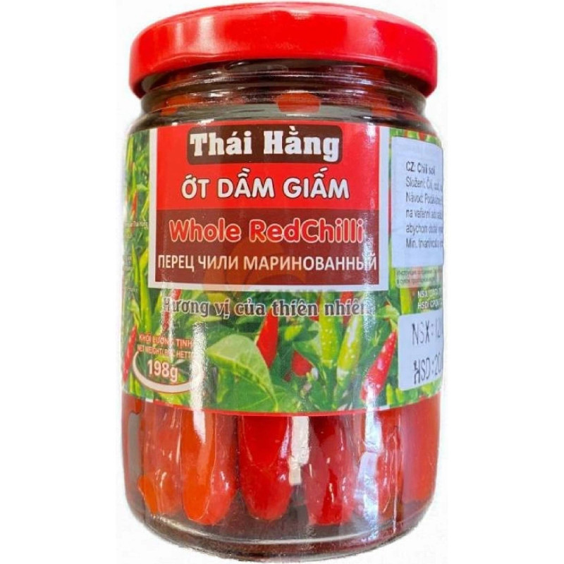 detail THAI HANG Nakladaný Chilli 198g